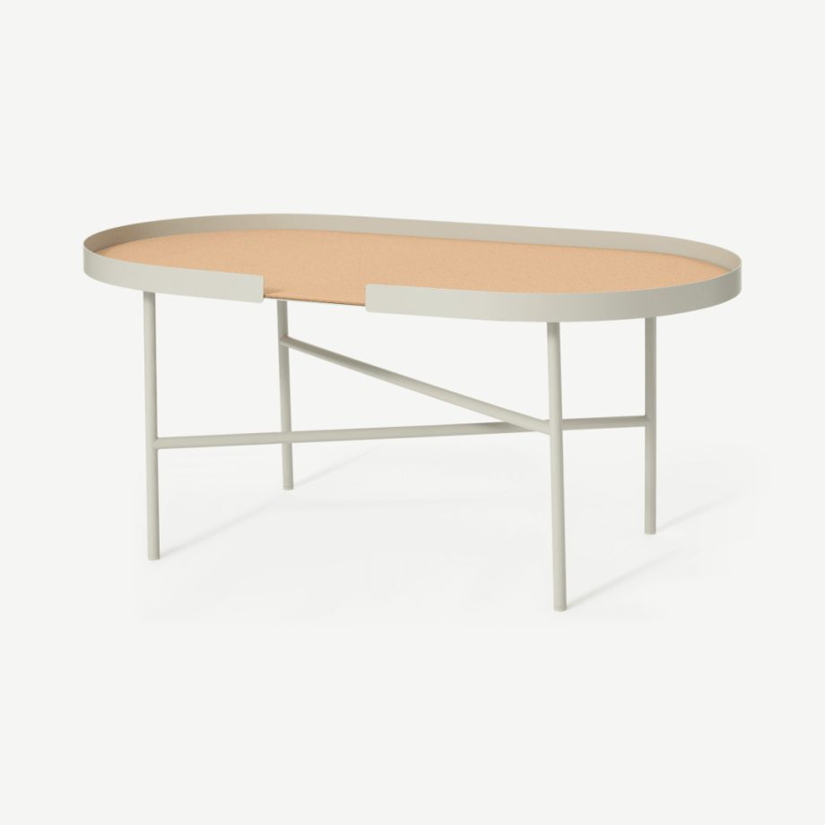 DesignBite ovale salontafel, botwit
