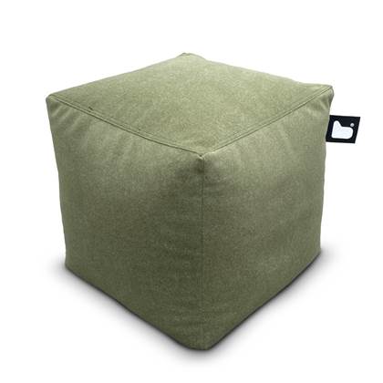 Extreme Lounging - b-box indoor suede moss - poef