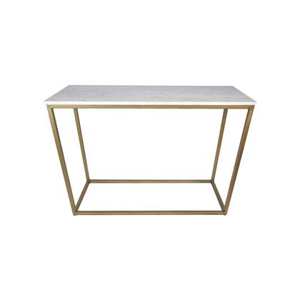 HSM Console tafel Marseille - 100x35x75 - Wit/goud
