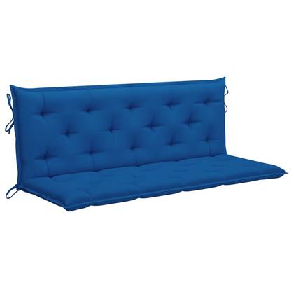 vidaXL Kussen voor schommelstoel 150 cm stof blauw