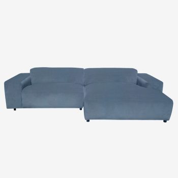 King 3-zits bank chaise longue rechts pacific